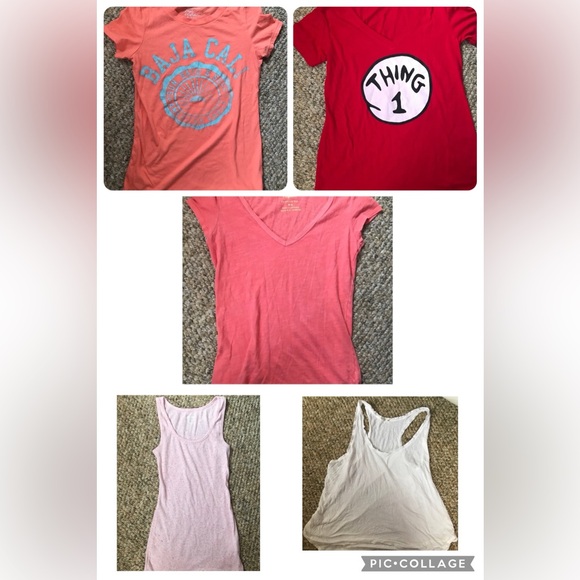Women’s Bundle of 5 Tops Size Medium Preloved - Picture 1 of 7
